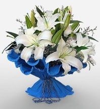 4 dal kazablanka �i�e�inden buket Ankara cicek , cicekci