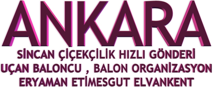 Ankara sincan baloncu  balon organizasyonu