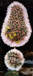 Ankara Sincan çiçek siparişi sitemizin görsel ürünü çift katlı düğün nikah açılış çiçekleri